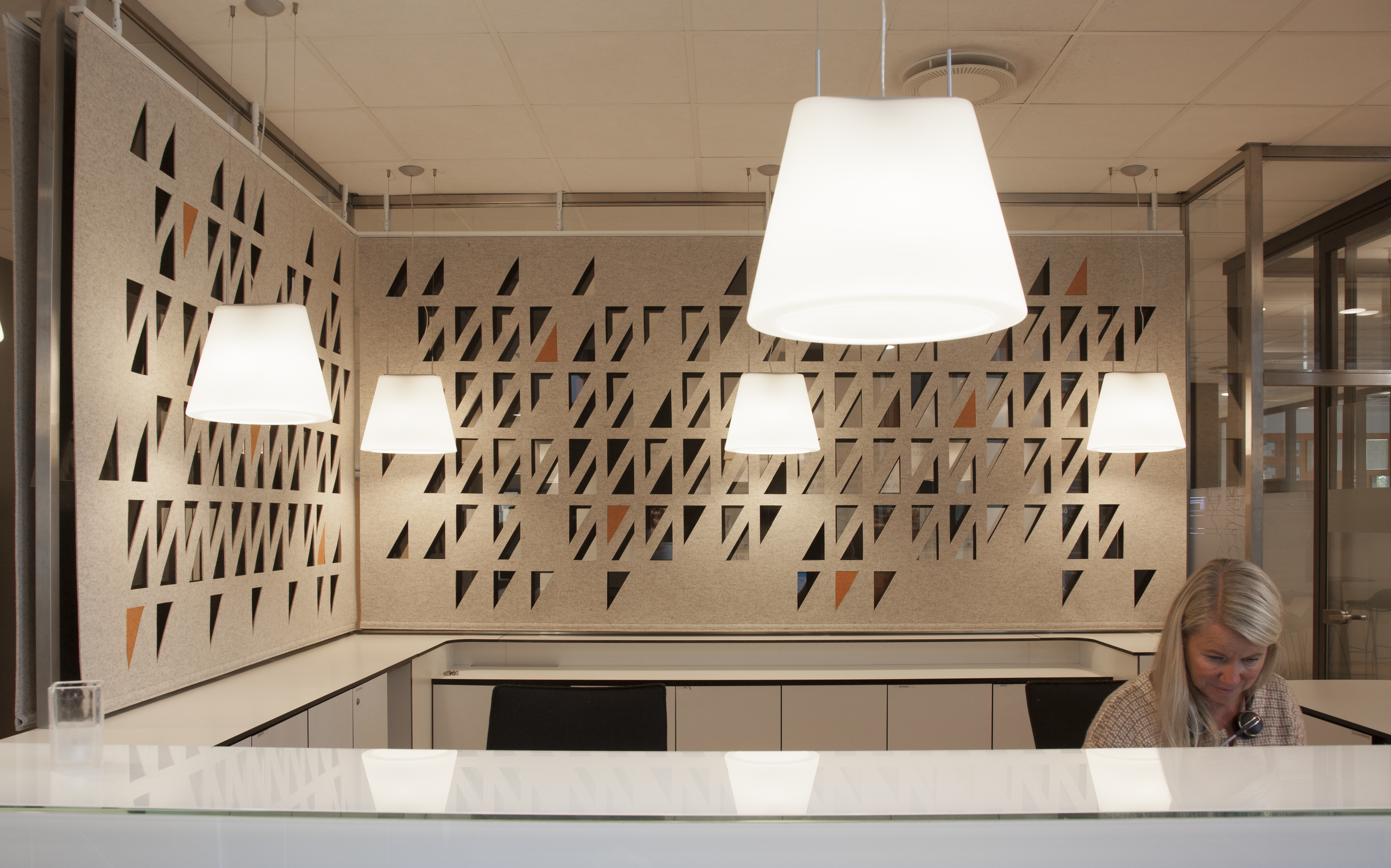 Rumafskærmning, Coverdouble, Fraster filt (1)